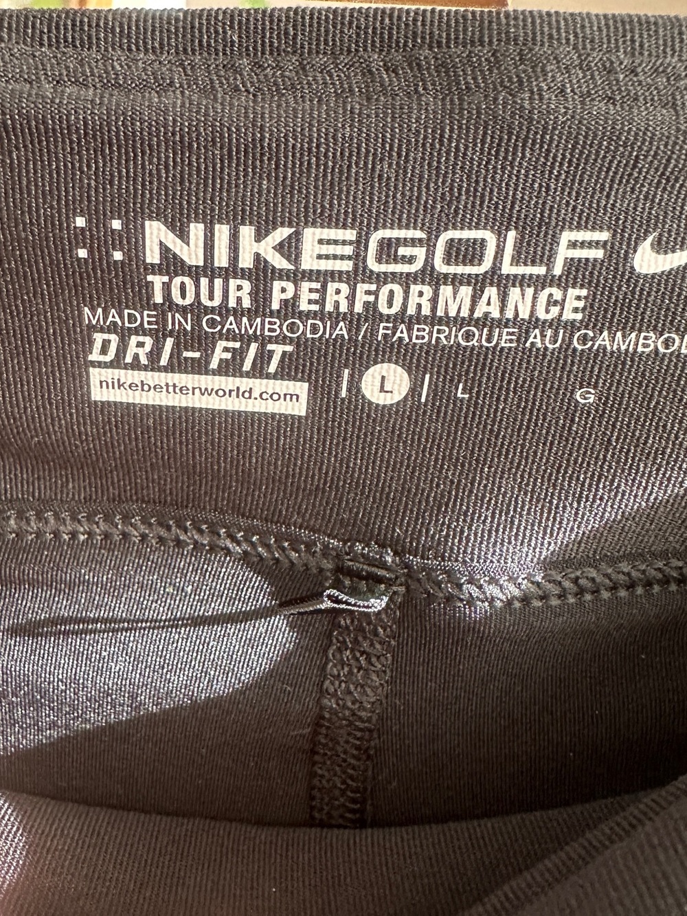 Nike Black Dri-FIT Tour Performance Golf Skort Alternative - Picture 3 of 4